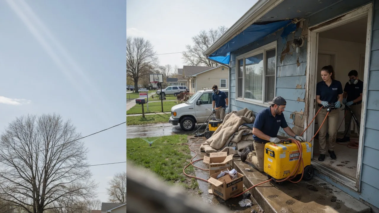 Basement Flood Cleanup in Himrod, NY near me